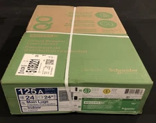 QO 125 Amp 24-Space 24-Circuit Main Lugs Load Center With Cover Value Pack NEW