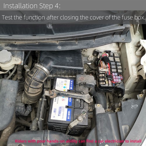 Serrure moteur voiture immobilisateur sans fil CHADWICK 506 - Photo 16/17