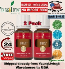Pack of 2 Young Living DiGize Premium Essential Oil Blend 15ml - NIB❗US Seller❗️