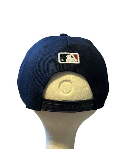 Boston Red Sox 9Fifty New Era Hat Snapback Adjustable Flat Bill Navy “Socks” NEW - Picture 5 of 5