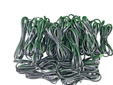 Lot 100 US 2 Prong Pin 6ft AC Power Cord Cable Charge for PC Laptop Dell IBM HP