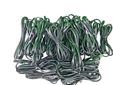 Lot 100 US 2 Prong Pin 6ft AC Power Cord Cable Charge for PC Laptop Dell IBM HP