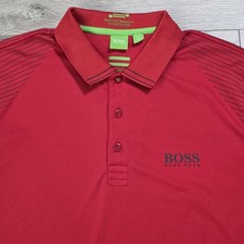 Hugo Boss Moisture Manager Modern Fit Men's Size Large Polo Shirt