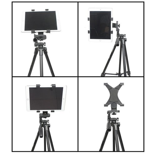 Tripod ABS Mounting IPad Clamp Tablet Stand Tablet Head Quick Release 21.5-40mm - Afbeelding 6 van 7