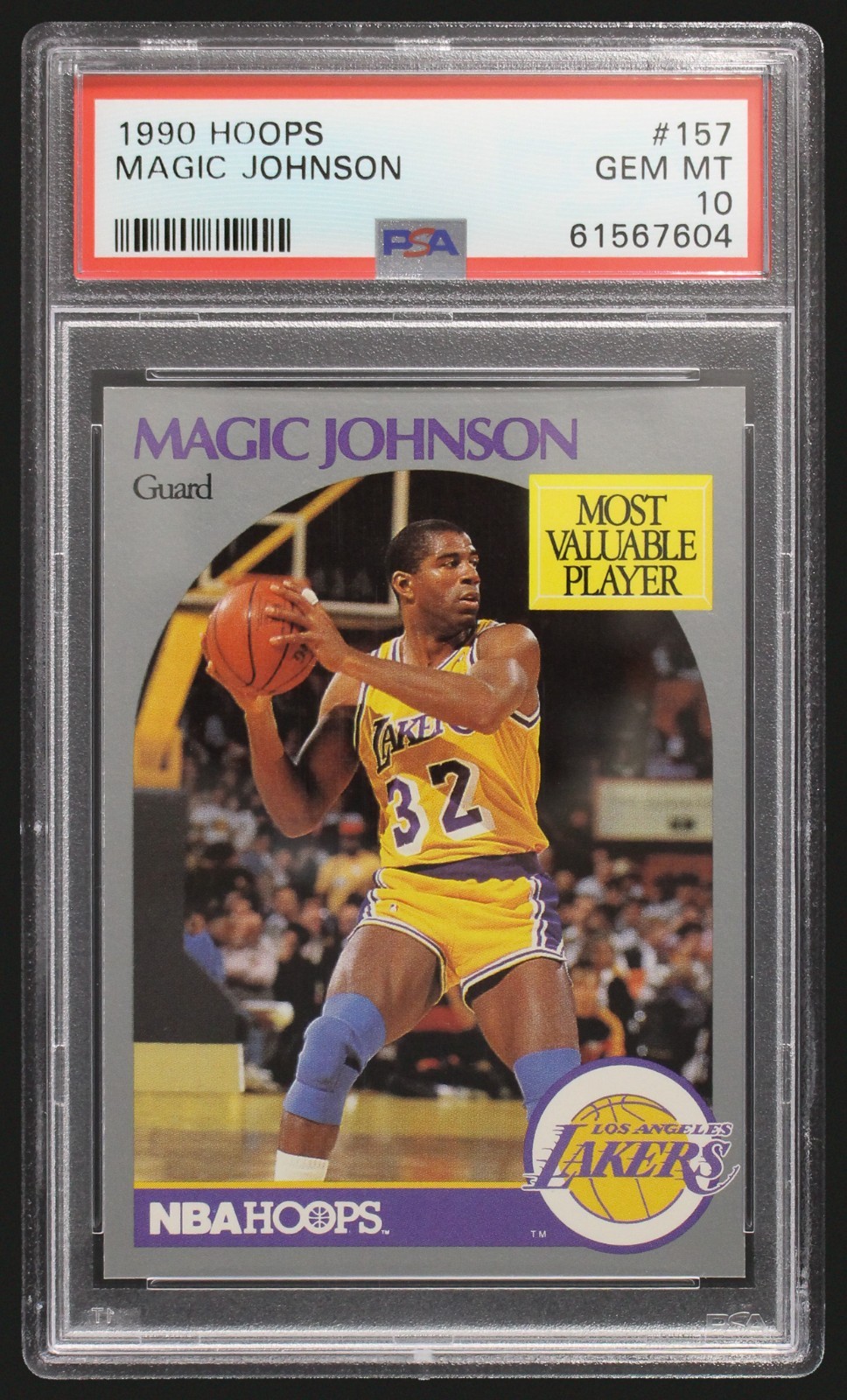 1990 Hoops Magic Johnson #157 – PSA 10 GEM MINT