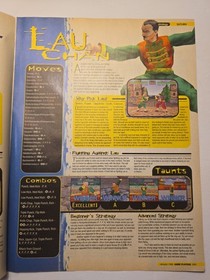 Rare Vintage Sega Saturn Virtua Fighter 2 Master Guide & 90s Print Ephemera Lot