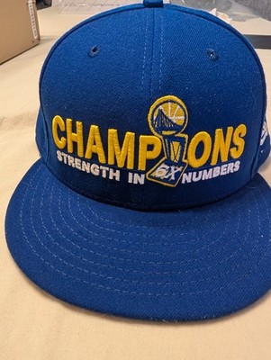 Golden State Warriors Hat Men Snapback Strength In Numbers Blue New Era T30