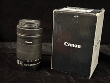 Canon EF-S 55-250mm f/4-5.6 Image Stabilizer Lens 58mm w/ Box