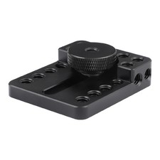 CAMVATE Aluminum Versatile Top Cheese Plate With Shoe Mount Thumbscrew