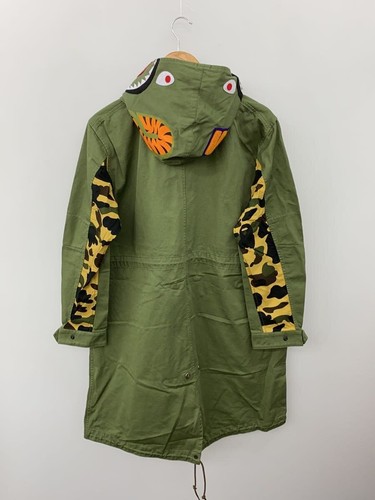 A BATHING APE mod Coat green S Used - Picture 2 of 5