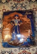 Disney Aladdin Toddler Costume 4/6 Disguise Preowned Excellent With Extras