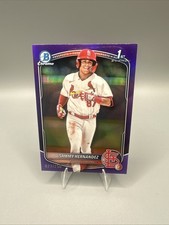 27/250# Sammy Hernandez PRC 2025 1st Bowman Chrome Prospects PURPLE  BCP-66