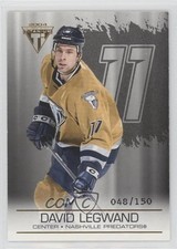 2003 Pacific Private Stock Titanium Hobby Jersey Number 48/150 David Legwand 2d8