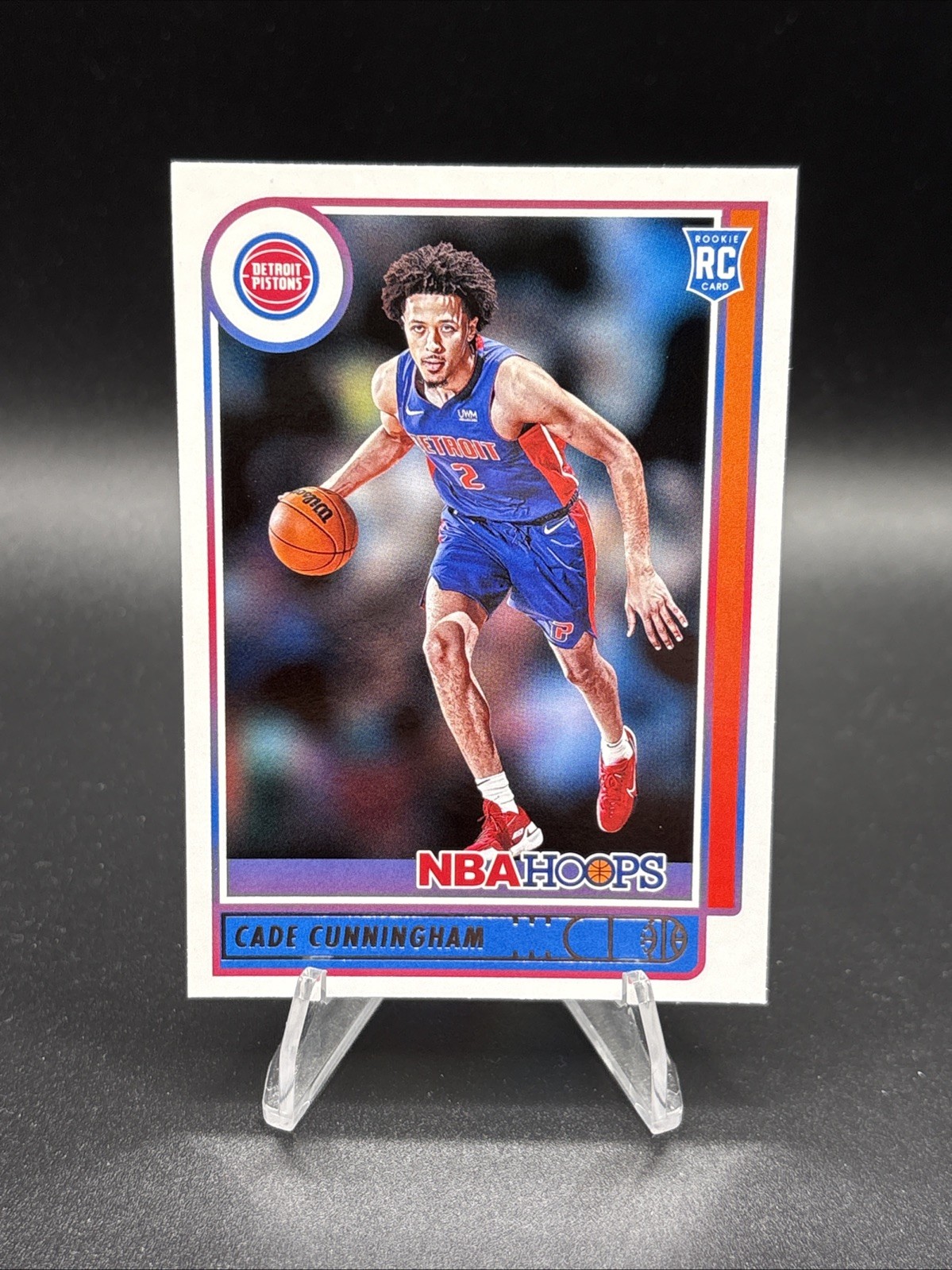 2021-22 Panini NBA Hoops - Rookie Card Cade Cunningham #201 (RC) Detroit Pistons