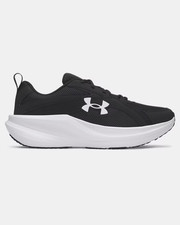 UA Charged Assert 11 Men's Running Shoes Black White Size 9 Lightweight Athletic