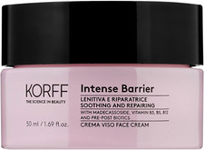 Korff Crema Viso Intense Barrier - Crema Lenitiva Idratante Antirossore per Pell