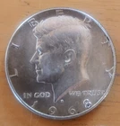 1968-D Kennedy Half Dollar circulated 40% Silver