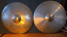  2 Zildjian 50  s Crash TWO ZILDJIAN Cymbals