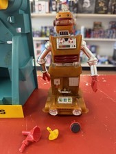 Vintage 1960's Ideal Zeroid Zobor Battery Operated Space Robot Toy