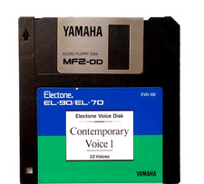 YAMAHA-Electone Voice Disk-Contemporary Voice...