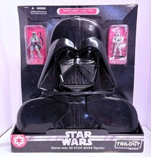 Star Wars The ORigianl Trilogy Darth Vader Carry Case Stormtrooper Boba Fett New