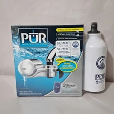 PUR FM-9400B 3 Stage Water Filtration Filter Chrome- Summit On The Summit Bottle