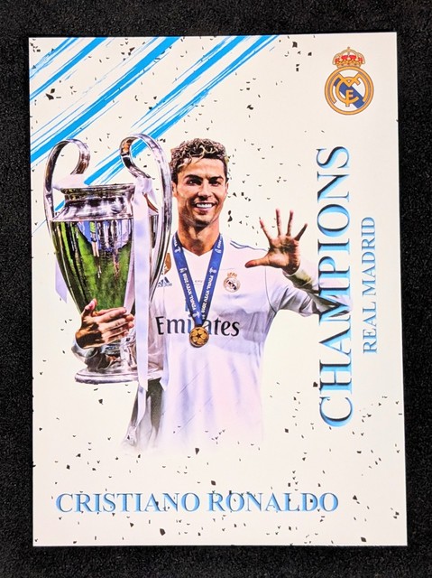 2022 Laurent Milestone Winner of the UCL 2013-14 Champions Cristiano Ronaldo SP