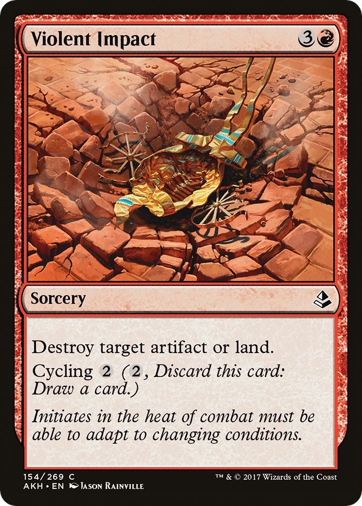 NM - Violent Impact [AKH - 154] Amonkhet