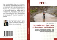 GisèLe Tapsoba-Mare | Les Rendements Du Sorgho Et Du MaïS Au Burkina Faso | Buch