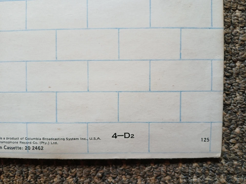 Pink Floyd RARE Rhodesia Zimbabwe Press The Wall Genesis Crimson Tull Rush Dire - Image 4 of 4