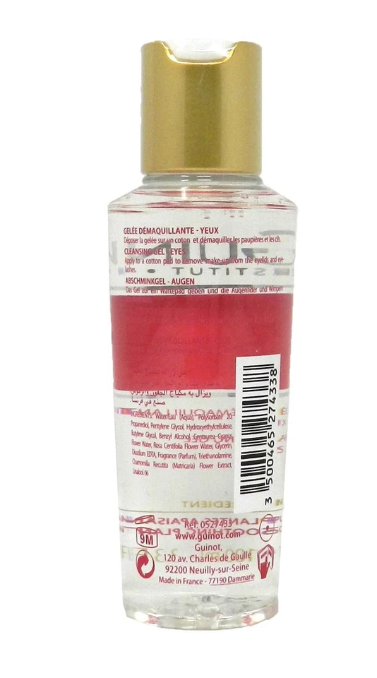 Guinot Eye Make-Up Remover Cleansing Gel Eyes 3.3 Ounces — 第 2/3 张图片