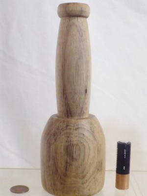 Persimmon Wood Carving Mallet 8 OZ. 7.25'' Long Handmade in USA
