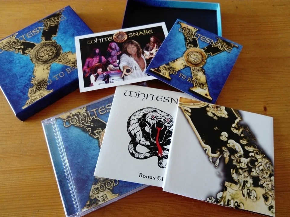 Whitesnake Good To Be Bad Ltd 15 Track 2 CD Box Set (Poster/Sticker/Card/Video) Foto 2 de 4