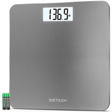 Bathroom Scale for Body Weight Digital Weighing Machine with Backlit LCD Display