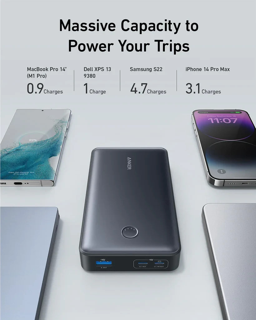 新品・未使用！ANKER 537 Power Bank 24000 Anker（アンカー） Anker 537 Power Bank (PowerCore 24000, 65W