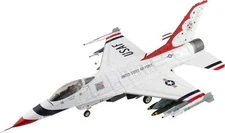 General Dynamics F-16C Thunderbirds (Warbird) No.10 USAF 1988 Diecast 1:72 Scale