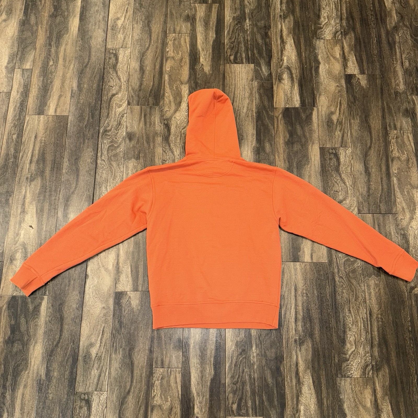 Champion Basic Orange Athletic Pullover Hoodie Me… - image 2