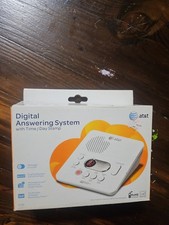 AT T Digital Answering System Time Day Stamp Model 1740 English Spanish NEW Open