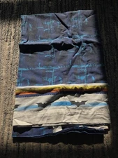 Batman The Dark Knight Twin Size Flat Sheet Only, Batman Fort Building Material 