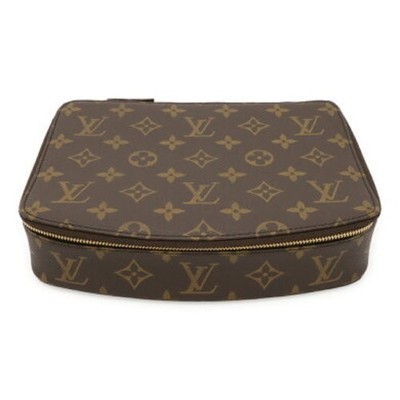 LOUIS VUITTON ポルトモネグセ ケース LOUIS VUITTON Posh Monte Carlo Jewelry Case M47350 Cosmetic Pouch