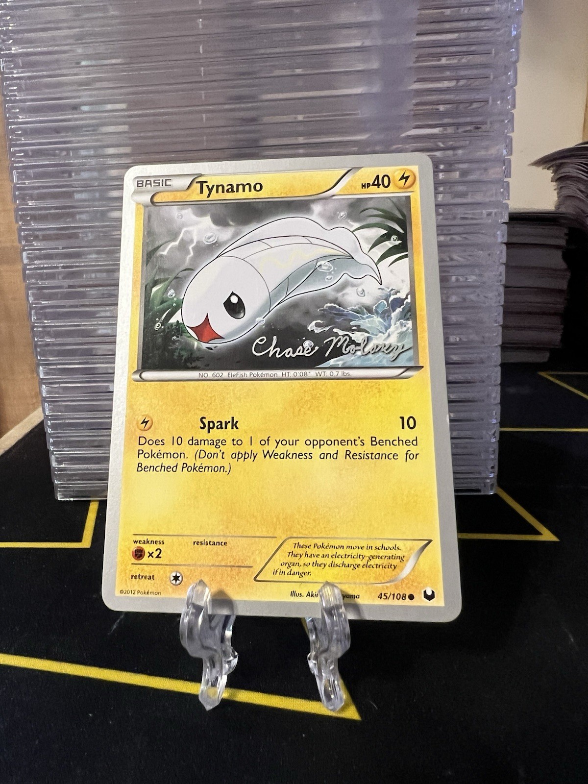 Tynamo 45/108 World Championships 2012 Pokemon Card