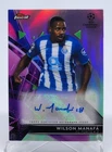 2021-22 Topps Finest UCL Wilson Manafa FC Porto Auto BA-MA