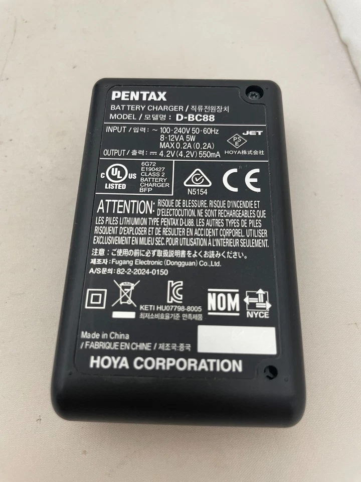 Pentax Optio H90 Compact Digital Camera 12.1MP 5x Zoom Orange Tested Working[HM] - Image 3 of 4