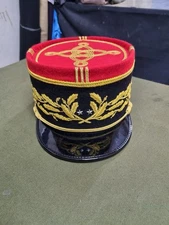 REPLICA RARE  FRECH ARMY GENERAL CLASSIC III KEPI HAND MADE SIZE 56