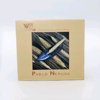 Pablo Neruda Universidad Nacional Autonama De Mexico Voz Del Autor RARE SEALED