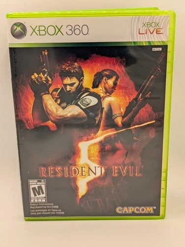 Resident Evil 5 - Microsoft Xbox 360, Complete CIB, Mint Disc, 1 Day Shipping
