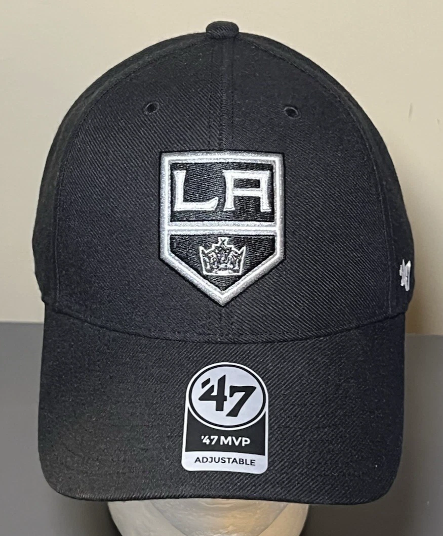 LA Los Angeles Kings Hat/Cap NHL Hockey Snapback Black Vintage 90s One Size