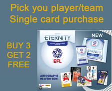 Panini EFL Eternity 2026 Base Milestone Represent Debut Eclipse Team Cards