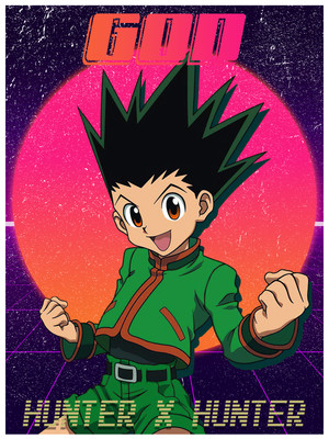 Gon Freecss 40 Poster Leinwand Fanmade Drucke A0 A1 A2 A3 A4 A5 A6