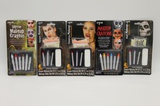 Lot of 5 New Halloween Makeup Kit CostumeTheater Face Paint-Professional Quality